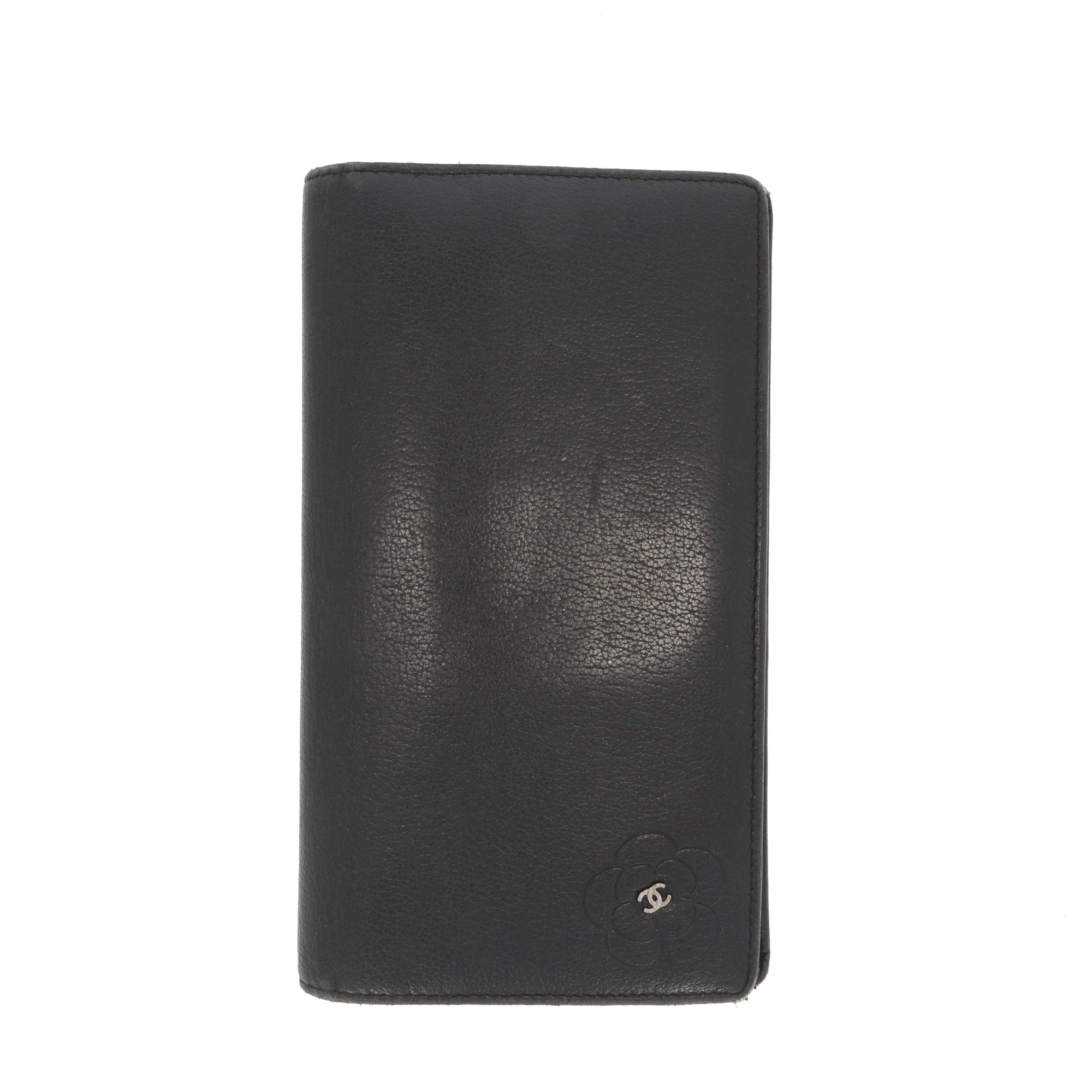Chanel Wallet In Black Leather